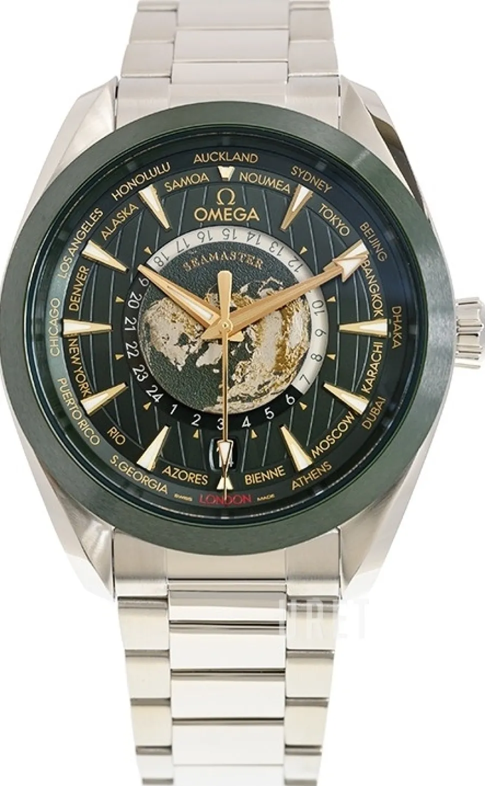 Seamaster Aqua Terra 150m Grön/Stål Ø43 mm