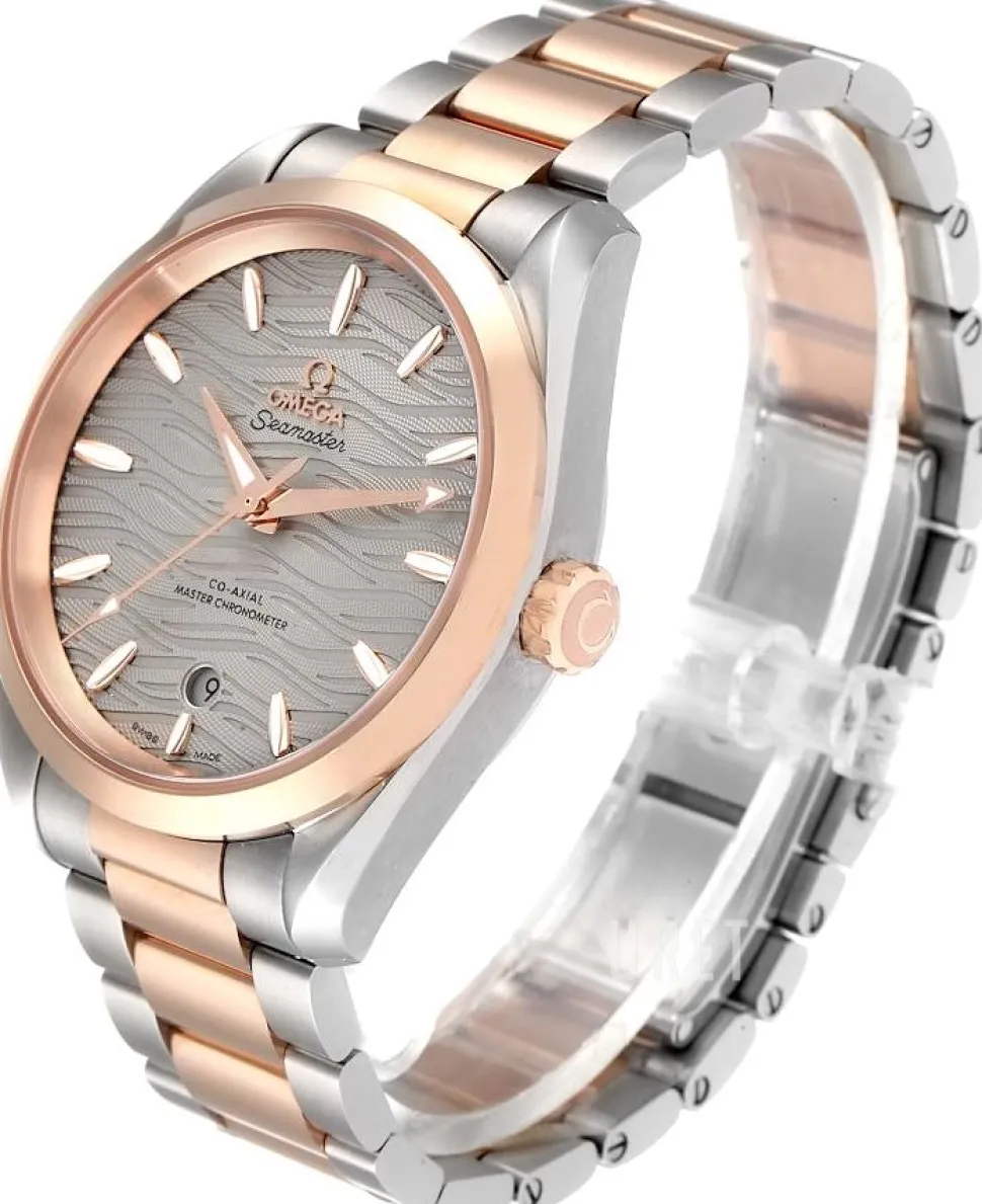 Seamaster Aqua Terra 150M Grå/18 karat roséguld Ø38 mm