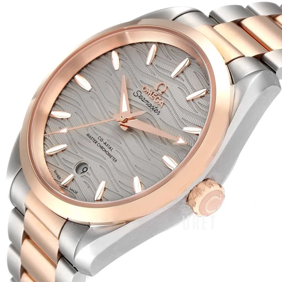 Seamaster Aqua Terra 150M Grå/18 karat roséguld Ø38 mm