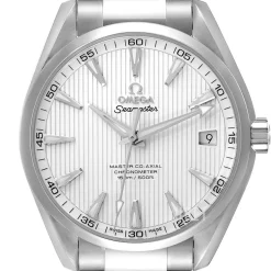 Seamaster Aqua Terra 150m Master Co-Axial 41.5mm Silverfärgad/Stål Ø41.5 mm