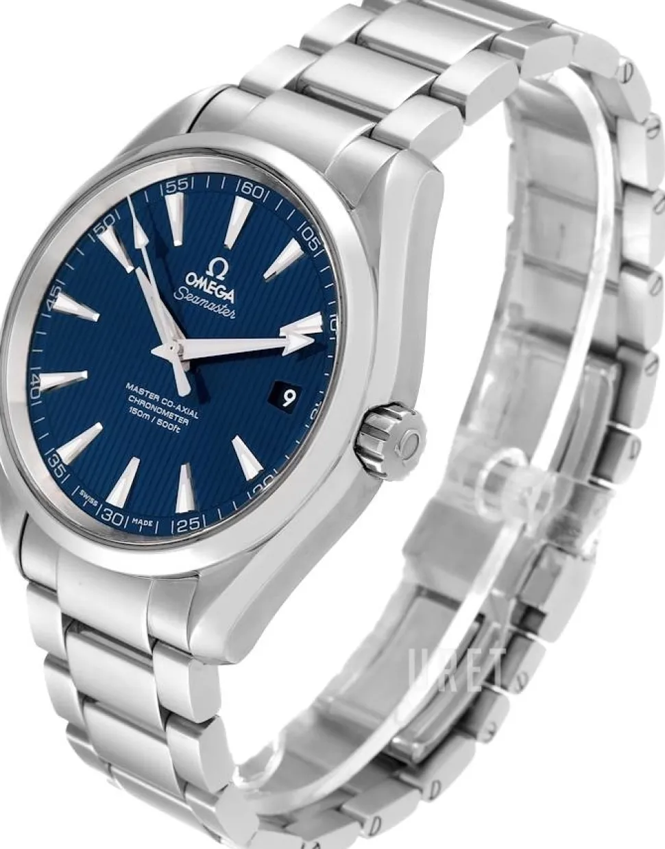 Seamaster Aqua Terra 150m Master Co-Axial 41.5mm Blå/Stål Ø41.5 mm