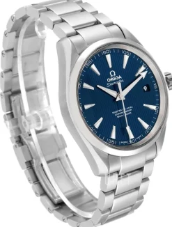 Seamaster Aqua Terra 150m Master Co-Axial 41.5mm Blå/Stål Ø41.5 mm