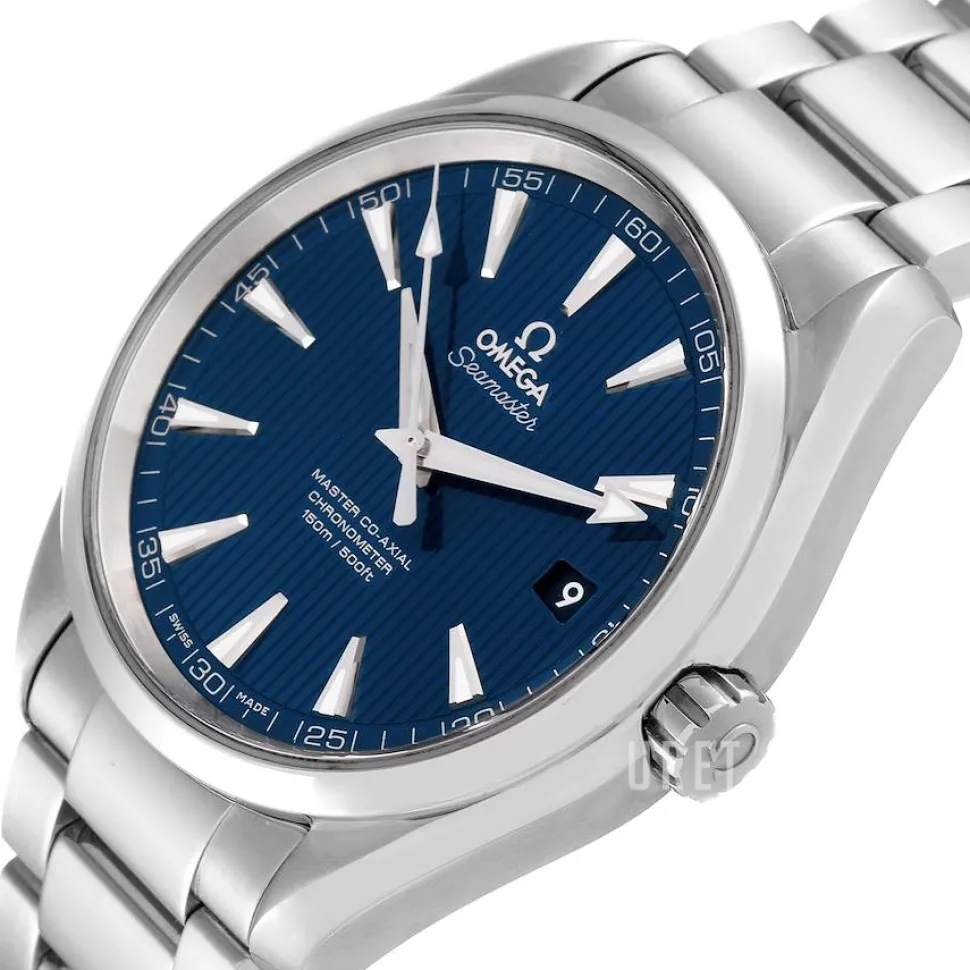 Seamaster Aqua Terra 150m Master Co-Axial 41.5mm Blå/Stål Ø41.5 mm