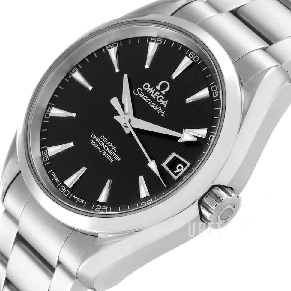 Seamaster Aqua Terra 150m Master Co-Axial 38.5mm Svart/Stål Ø38.5 mm