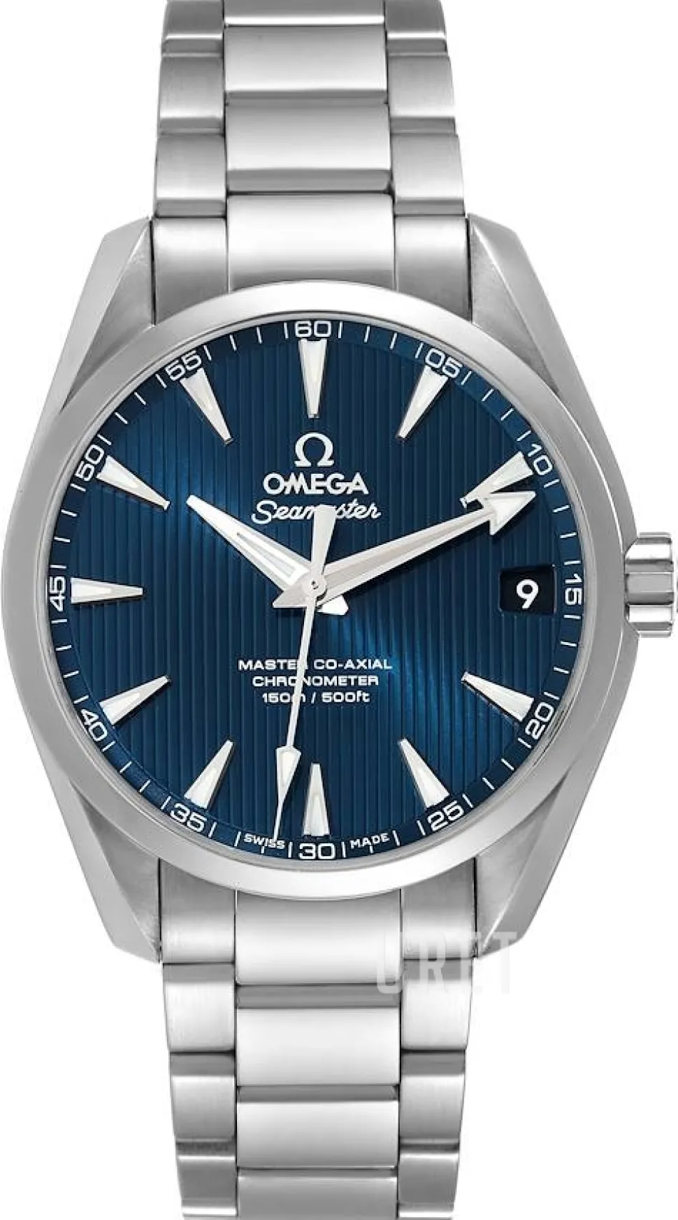 Seamaster Aqua Terra 150m Master Co-Axial 38.5mm Blå/Stål Ø38.5 mm