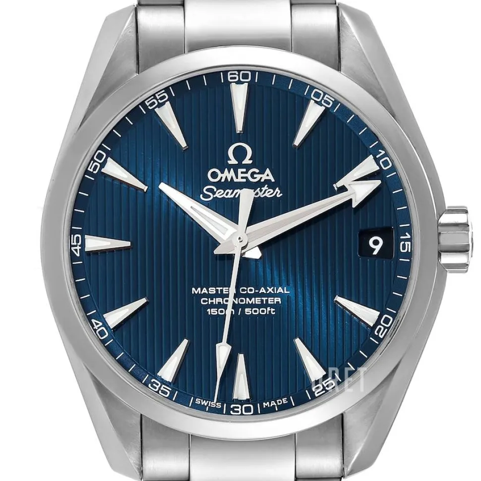 Seamaster Aqua Terra 150m Master Co-Axial 38.5mm Blå/Stål Ø38.5 mm