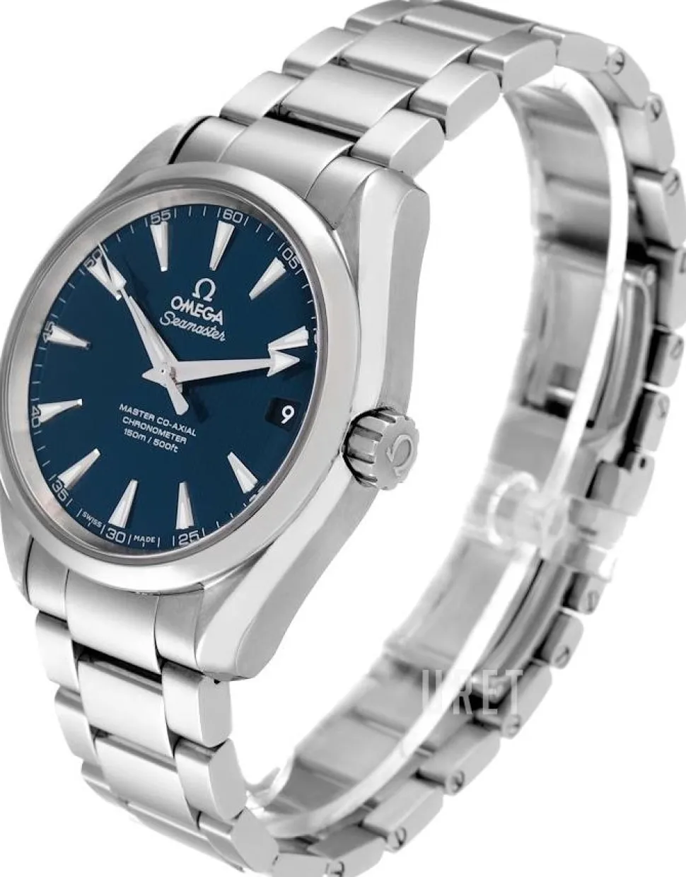 Seamaster Aqua Terra 150m Master Co-Axial 38.5mm Blå/Stål Ø38.5 mm