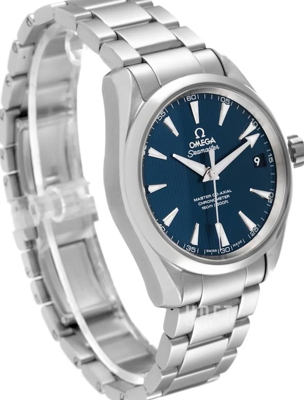 Seamaster Aqua Terra 150m Master Co-Axial 38.5mm Blå/Stål Ø38.5 mm