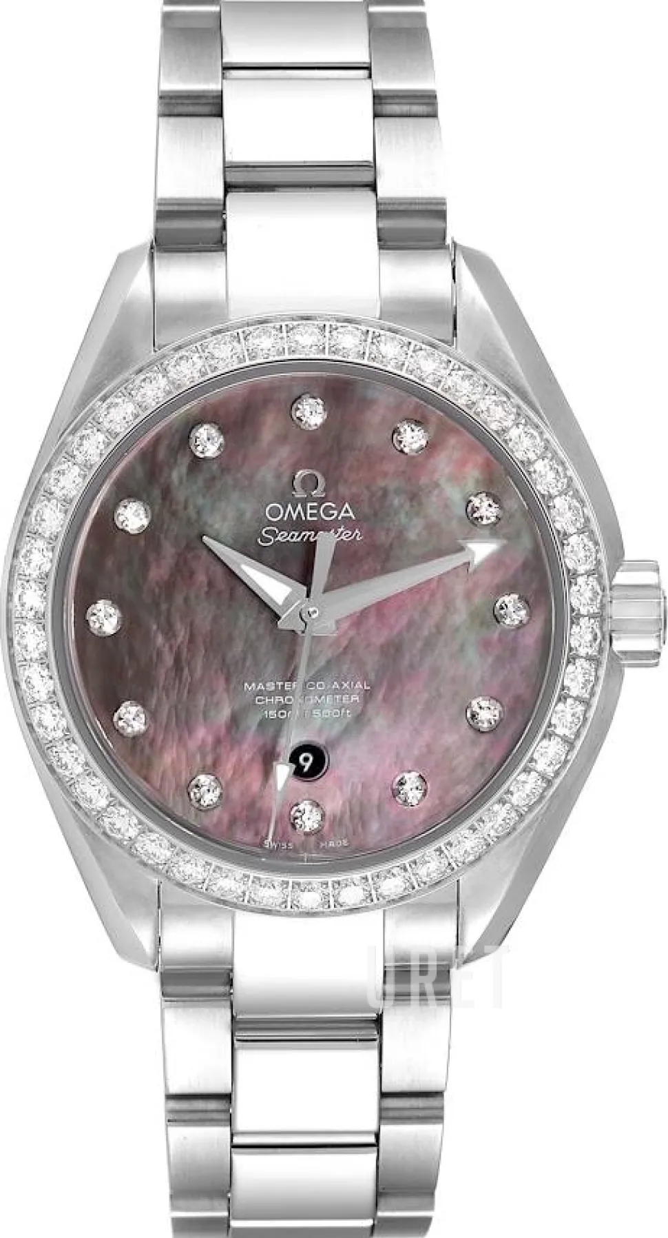 Seamaster Aqua Terra 150m Master Co-Axial 34mm Grå/Stål Ø34 mm