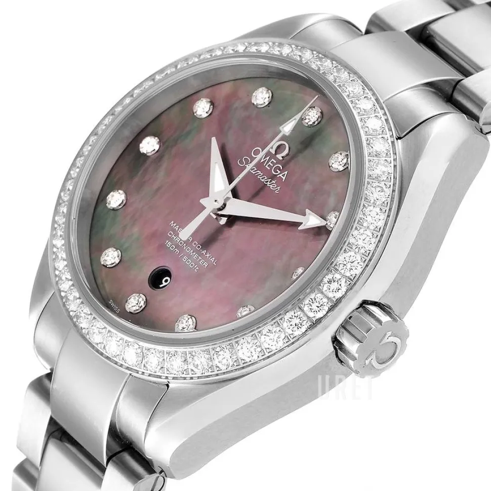 Seamaster Aqua Terra 150m Master Co-Axial 34mm Grå/Stål Ø34 mm