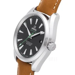 Seamaster Aqua Terra 150m Master Co-Axial 41.5mm Svart/Läder Ø41.5 mm