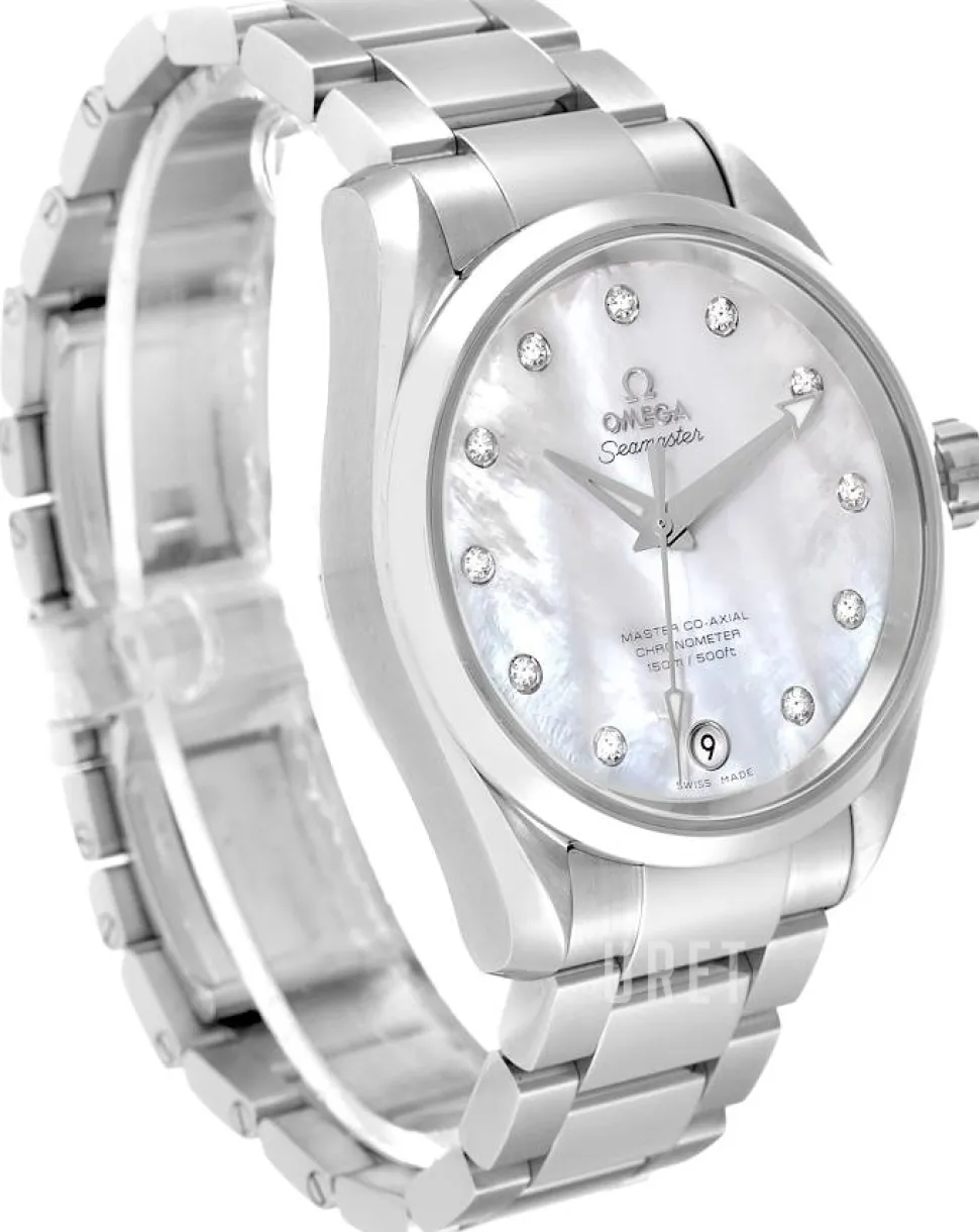 Seamaster Aqua Terra 150m Master Co-Axial Ladies 38.5mm Stål Ø38.5 mm