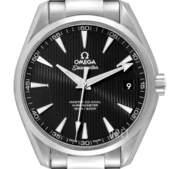 Seamaster Aqua Terra 150m Master Co-Axial 41.5mm Svart/Stål Ø41.5 mm