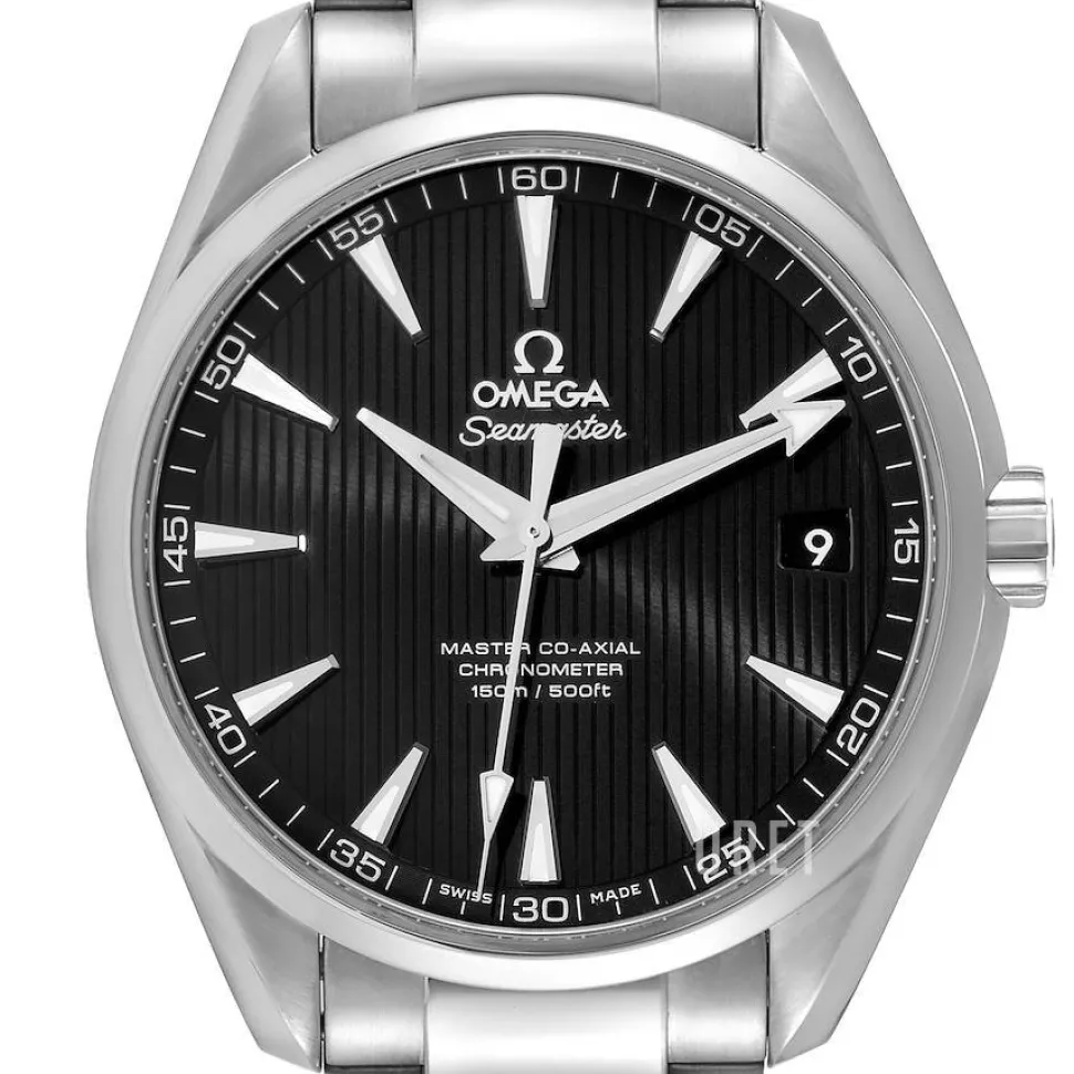 Seamaster Aqua Terra 150m Master Co-Axial 41.5mm Svart/Stål Ø41.5 mm
