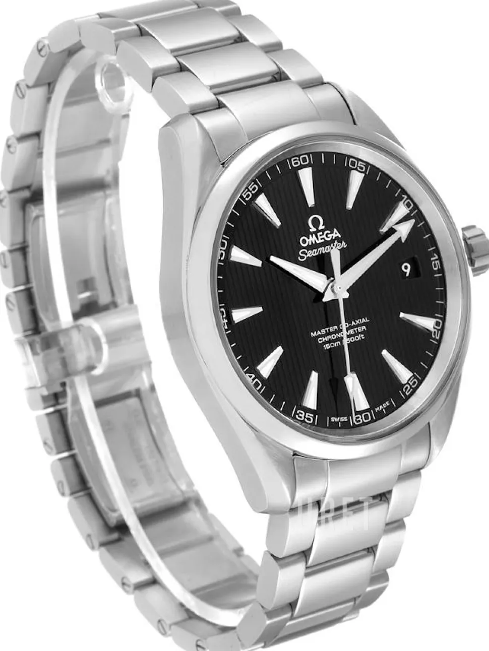 Seamaster Aqua Terra 150m Master Co-Axial 41.5mm Svart/Stål Ø41.5 mm