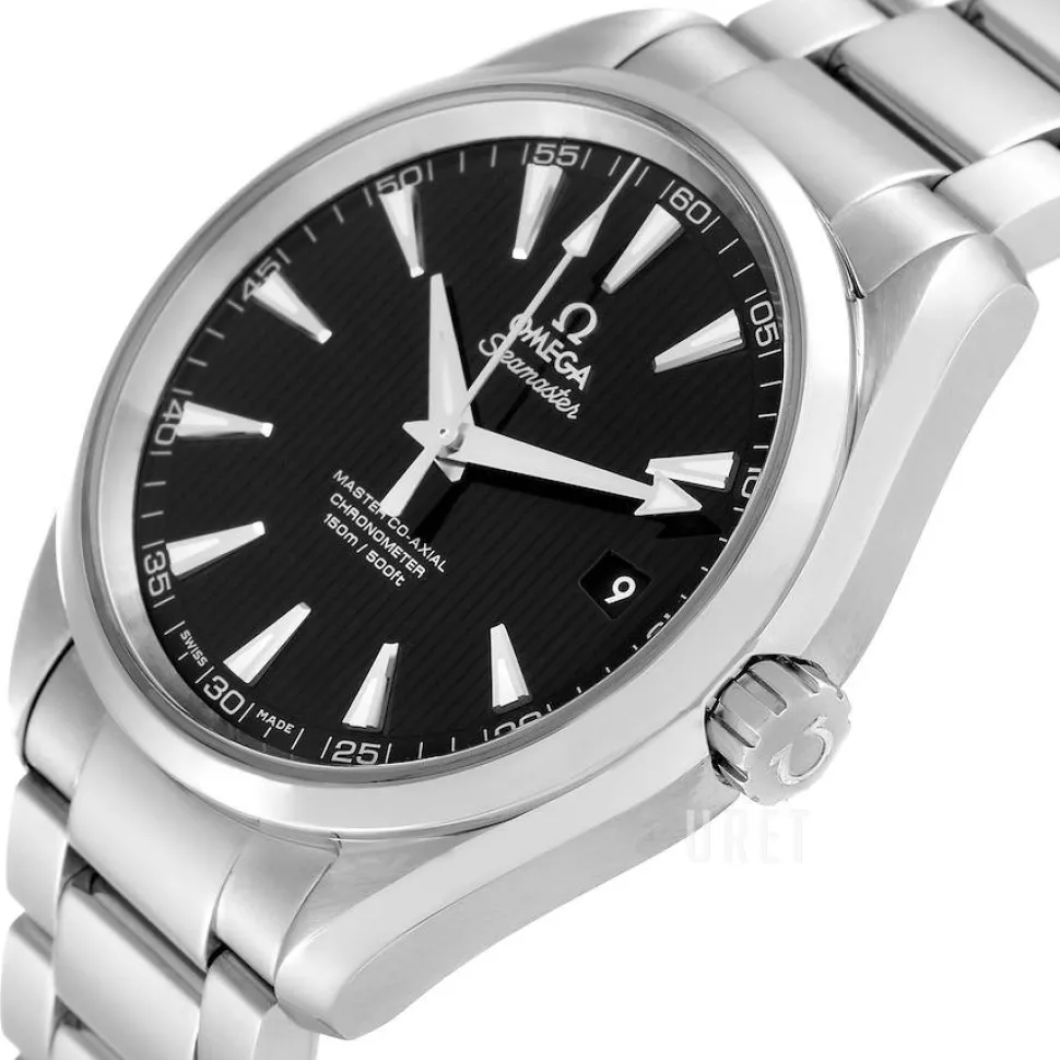 Seamaster Aqua Terra 150m Master Co-Axial 41.5mm Svart/Stål Ø41.5 mm