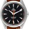 Seamaster Aqua Terra 150m Master Co-Axial 41.5mm Svart/Läder Ø41.5 mm
