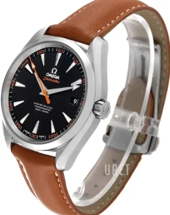 Seamaster Aqua Terra 150m Master Co-Axial 41.5mm Svart/Läder Ø41.5 mm