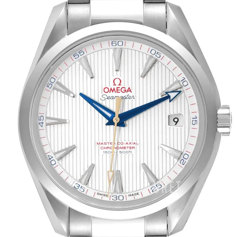 Seamaster Aqua Terra 150m Master Co-Axial 41.5mm Silverfärgad/Stål Ø41.5 mm