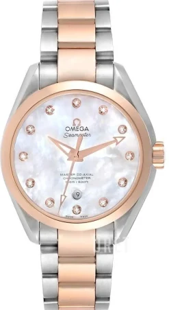 Seamaster Aqua Terra 150m Master Co-Axial 34mm Stål Ø34 mm