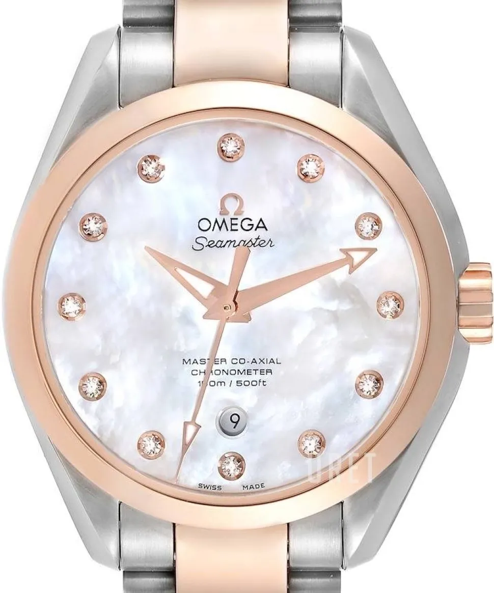 Seamaster Aqua Terra 150m Master Co-Axial 34mm Stål Ø34 mm