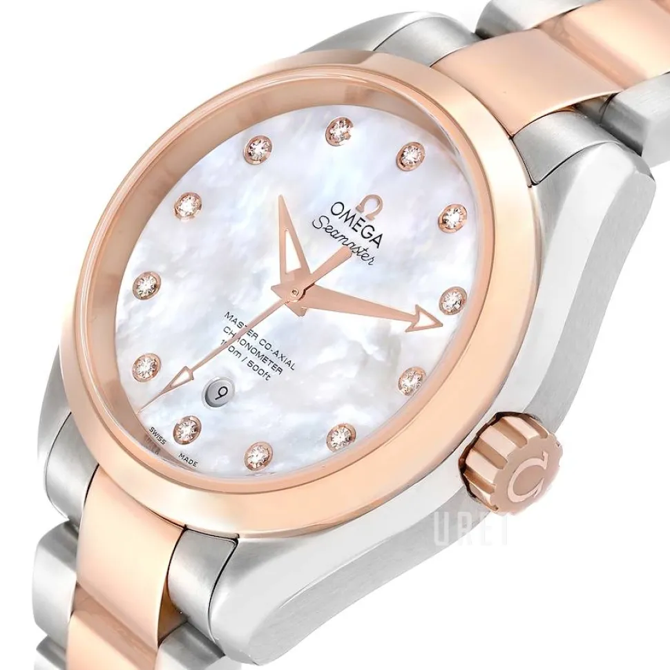 Seamaster Aqua Terra 150m Master Co-Axial 34mm Stål Ø34 mm