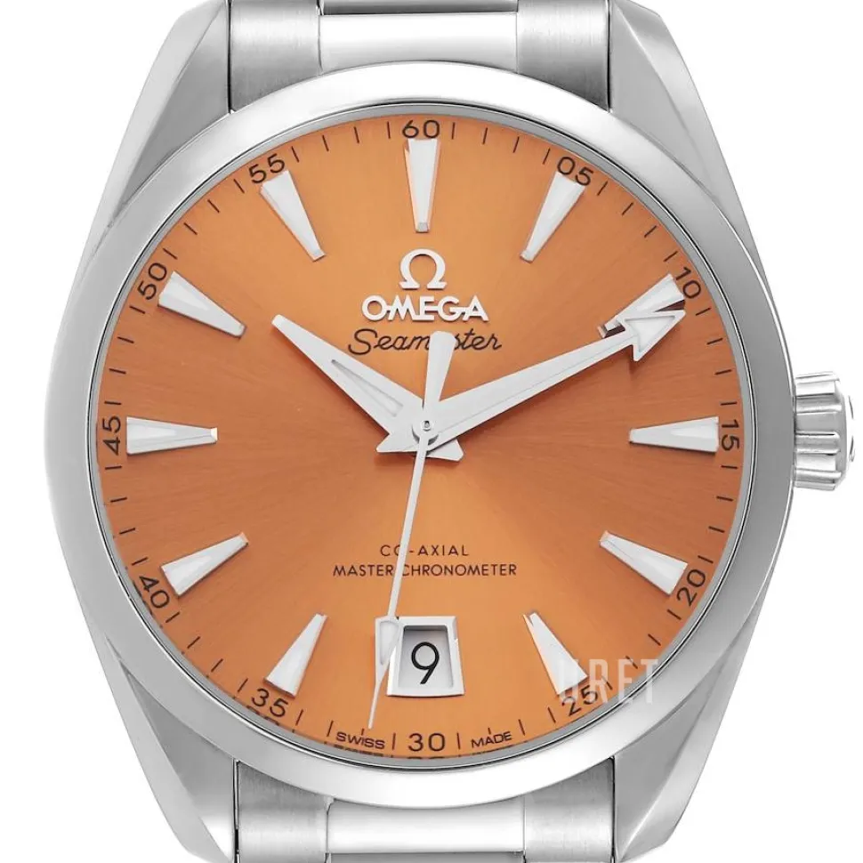 Seamaster Aqua Terra 150M Orange/Stål Ø38 mm