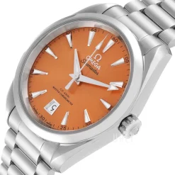 Seamaster Aqua Terra 150M Orange/Stål Ø38 mm