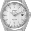 Seamaster Aqua Terra 150m Quartz 38.5mm Silverfärgad/Stål Ø38.5 mm
