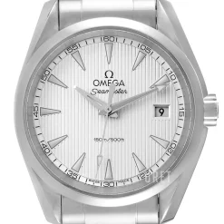 Seamaster Aqua Terra 150m Quartz 38.5mm Silverfärgad/Stål Ø38.5 mm