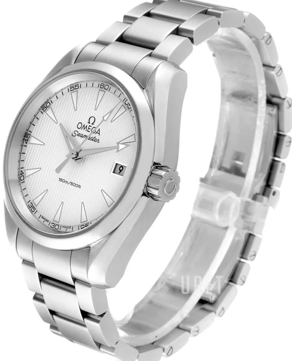 Seamaster Aqua Terra 150m Quartz 38.5mm Silverfärgad/Stål Ø38.5 mm