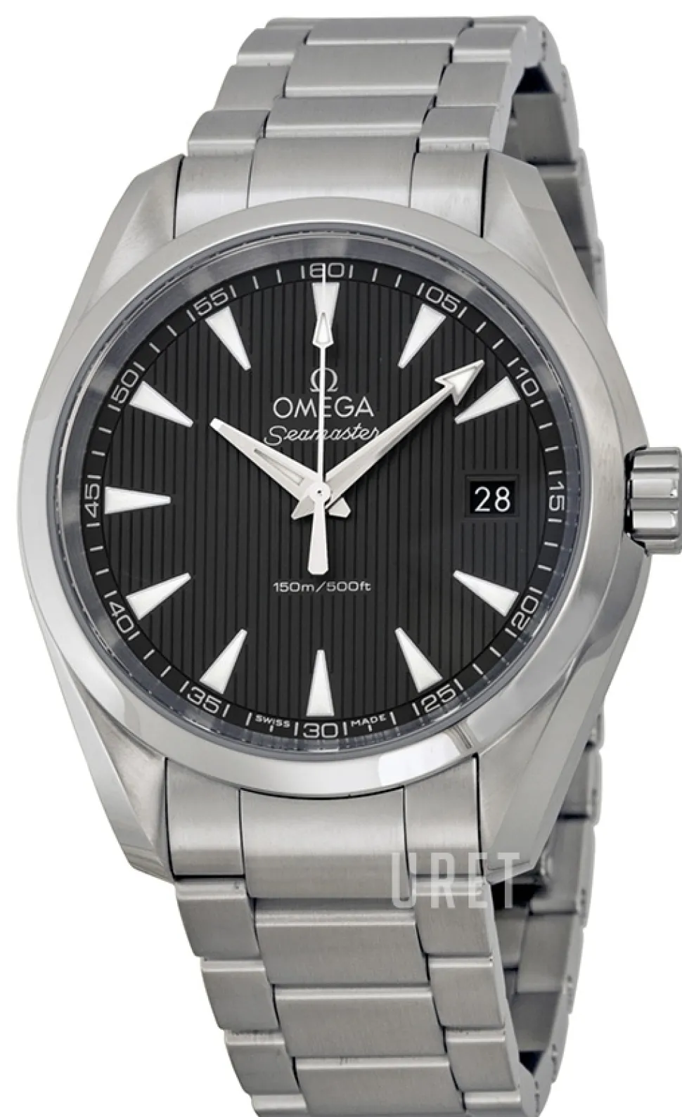 Seamaster Aqua Terra 150m Quartz 30mm Grå/Stål Ø30 mm