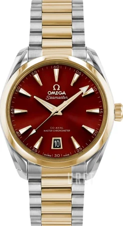 Seamaster Aqua Terra 150M Röd/18 karat gult guld Ø38 mm