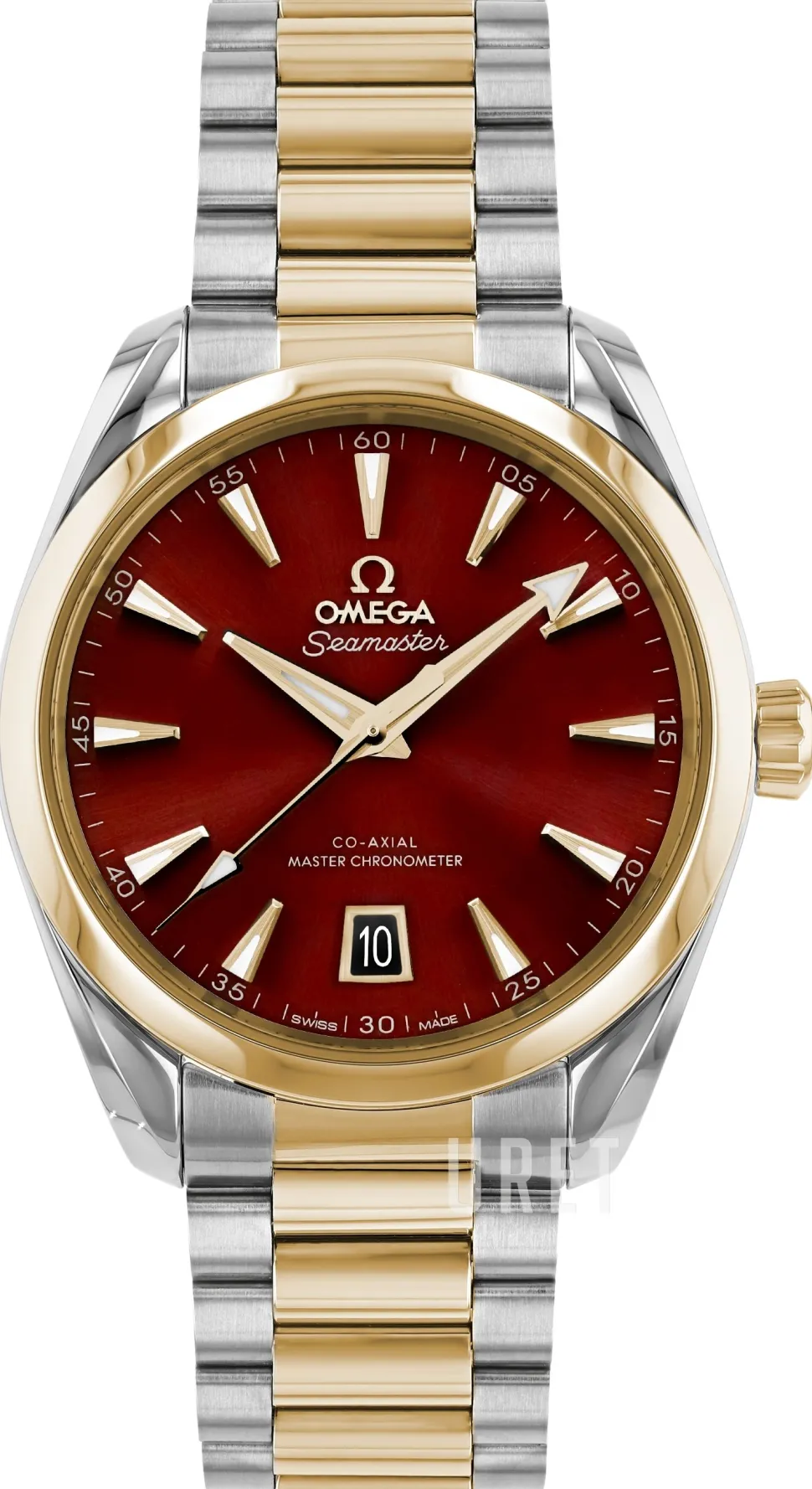 Seamaster Aqua Terra 150M Röd/18 karat gult guld Ø38 mm