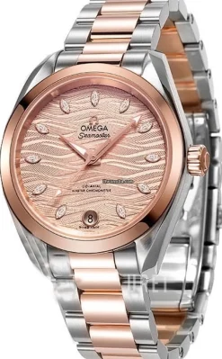 Seamaster Aqua Terra 150M Roséguldstonad/18 karat roséguld Ø34 mm
