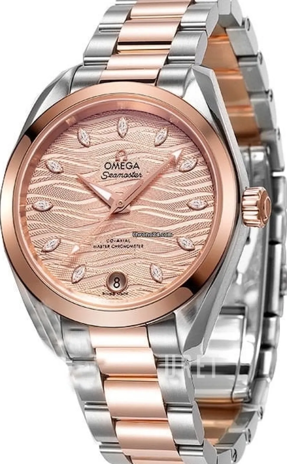 Seamaster Aqua Terra 150M Roséguldstonad/18 karat roséguld Ø34 mm