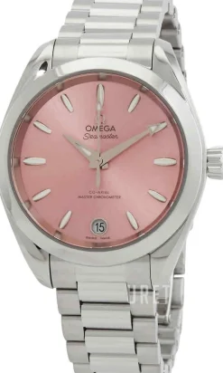 Seamaster Aqua Terra 150M Rosa/Stål Ø34 mm