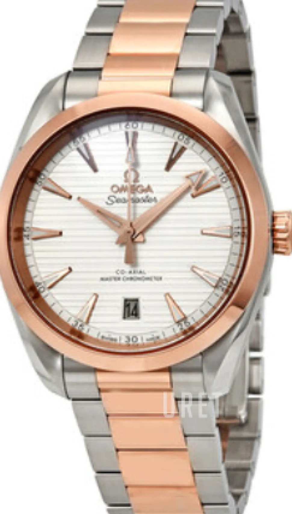 Seamaster Aqua Terra 150M Silverfärgad/18 karat roséguld Ø38 mm