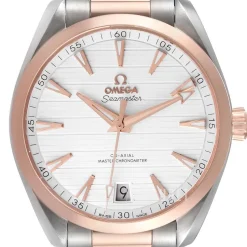 Seamaster Aqua Terra 150M Silverfärgad/18 karat roséguld Ø41 mm