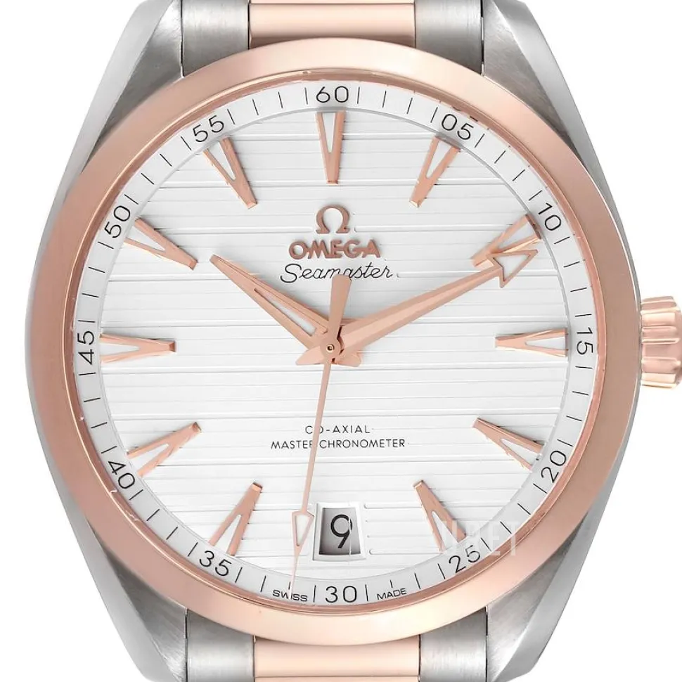 Seamaster Aqua Terra 150M Silverfärgad/18 karat roséguld Ø41 mm