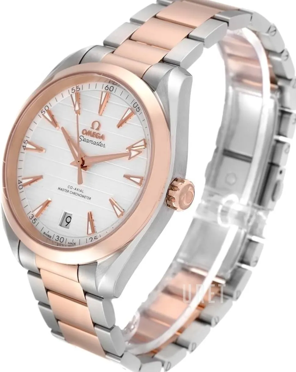 Seamaster Aqua Terra 150M Silverfärgad/18 karat roséguld Ø41 mm