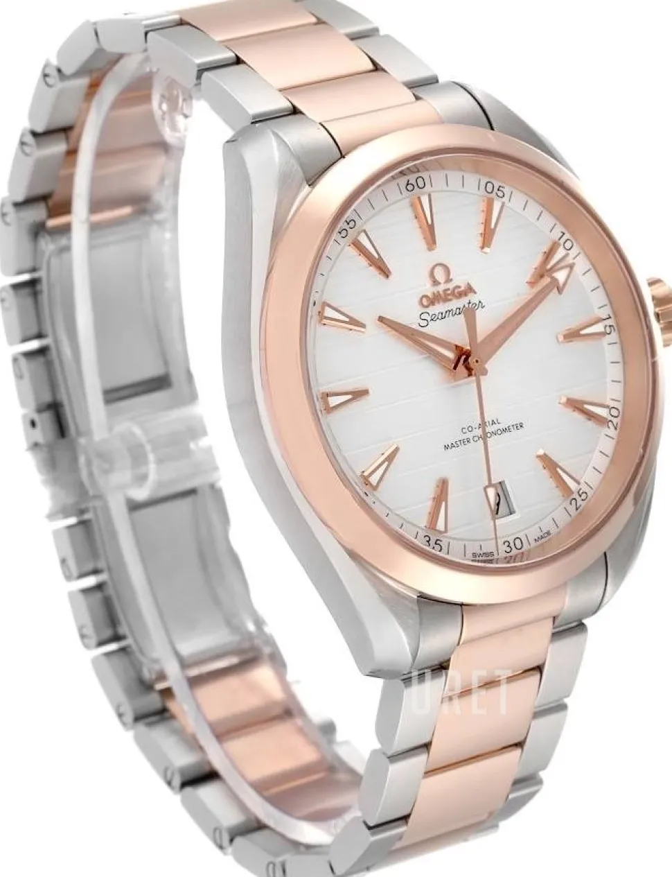 Seamaster Aqua Terra 150M Silverfärgad/18 karat roséguld Ø41 mm