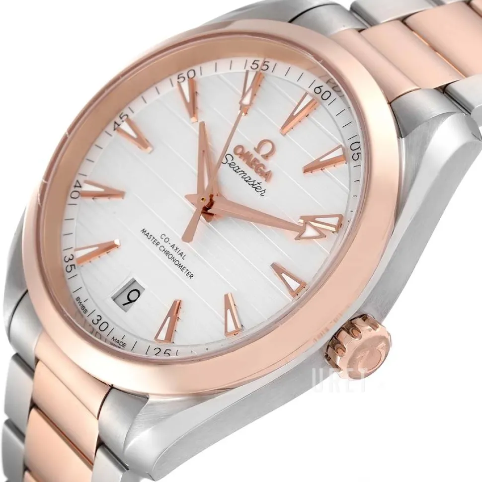 Seamaster Aqua Terra 150M Silverfärgad/18 karat roséguld Ø41 mm