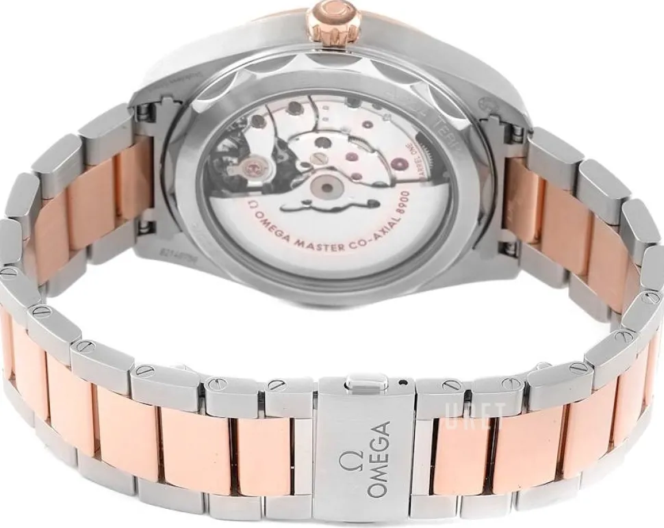 Seamaster Aqua Terra 150M Silverfärgad/18 karat roséguld Ø41 mm