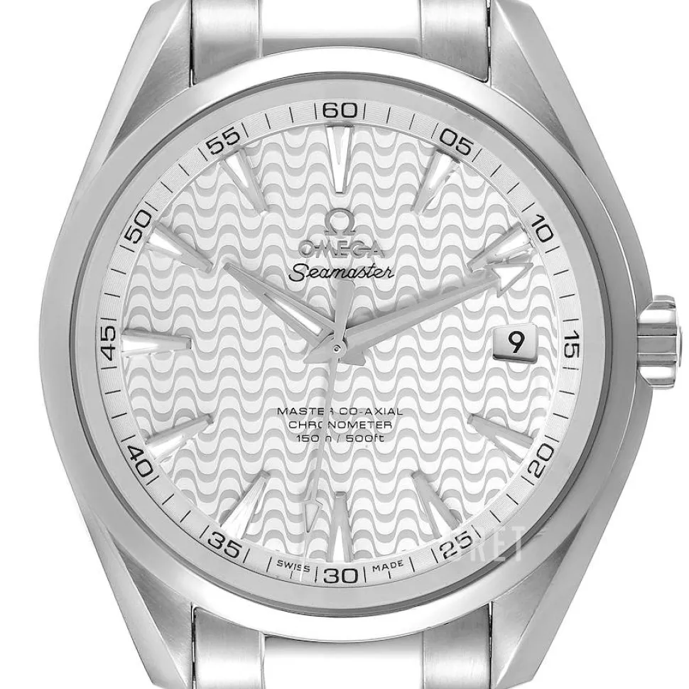 Seamaster Aqua Terra 150M Silverfärgad/Stål Ø41.5 mm