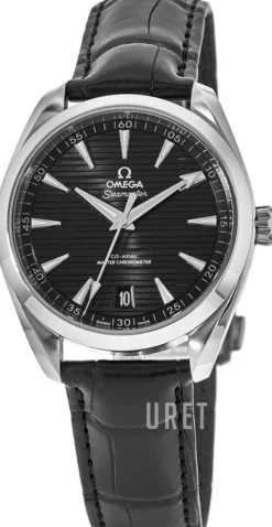 Seamaster Aqua Terra 150M Svart/Läder Ø41 mm
