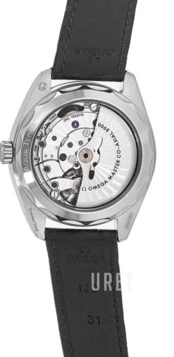 Seamaster Aqua Terra 150M Svart/Läder Ø41 mm