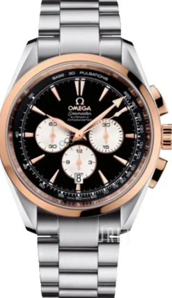 Seamaster Aqua Terra 150m Svart/Stål Ø42.2 mm