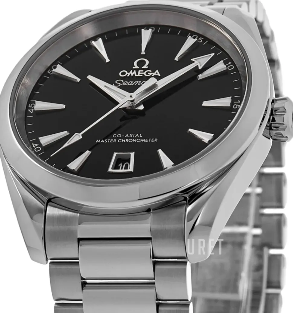 Seamaster Aqua Terra 150M Svart/Stål Ø38 mm