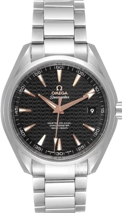 Seamaster Aqua Terra 150M Svart/Stål Ø41.5 mm